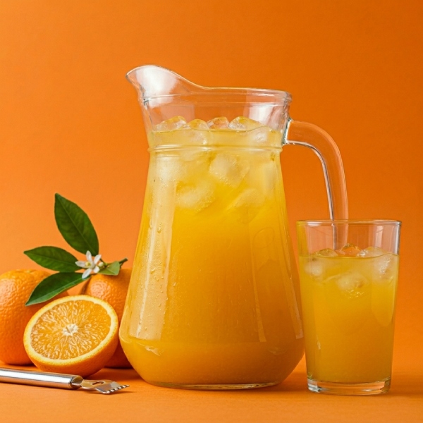 Jugo de naranja en Papichas