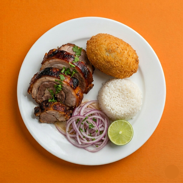 Plato chancho al cilindro especial de Papichas