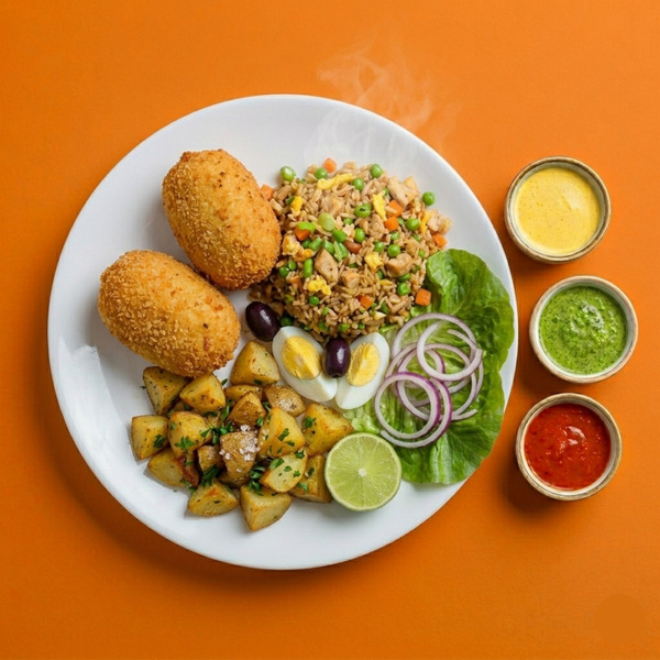 Plato combo 01 de Papichas