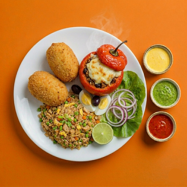 Plato combo 02 de Papichas