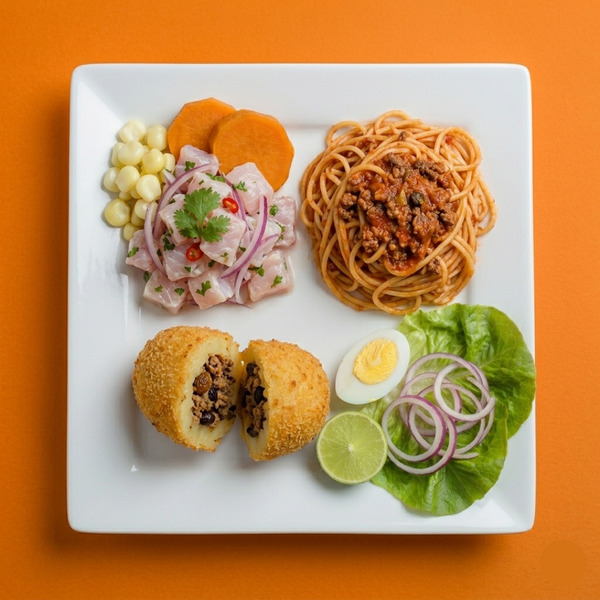 Plato triple 01 de Papichas