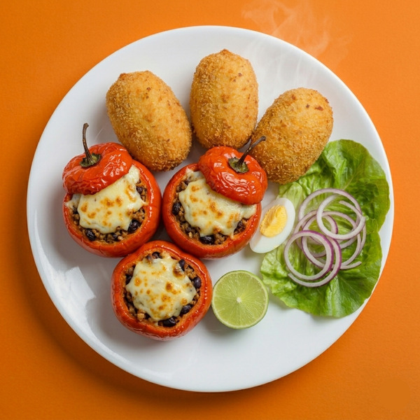 Plato triples de Papichas